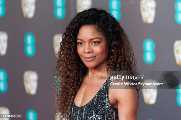 Naomie Harris attends the EE British Academy Film Awards ceremony at the Royal Albert Hall on 02 February, 2020 in London, England.- PHOTOGRAPH BY...