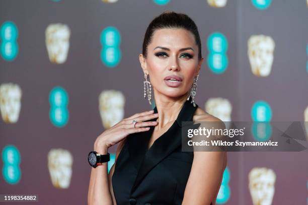 Victoria Bonya attends the EE British Academy Film Awards ceremony at the Royal Albert Hall on 02 February, 2020 in London, England.- PHOTOGRAPH BY...