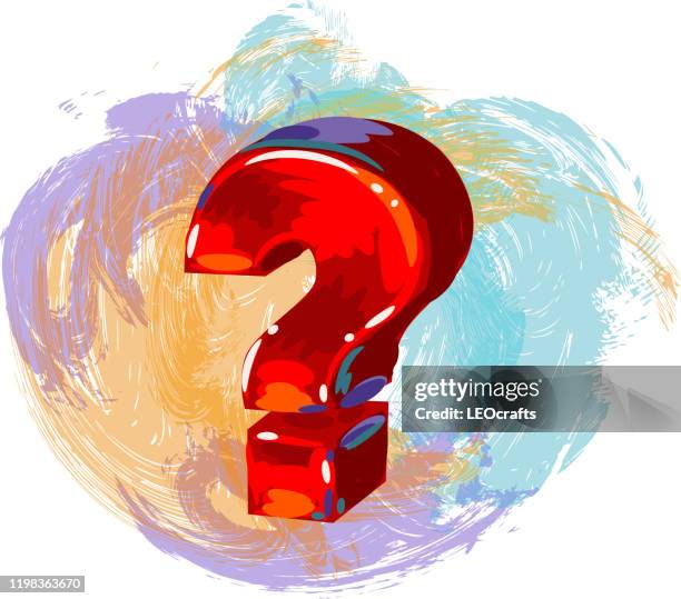 Question Drawing Color Colorful Question Marks Photos and Premium High Res Pictures - Getty Images