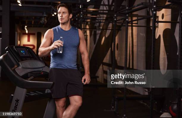 Actor Chris Pratt is photographed for Amazon on October 19, 2019 in Los Angeles, California.