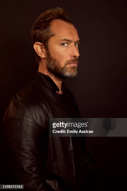 Jude Law from The Nest poses for a portrait at the Pizza Hut Lounge on January 26, 2020 in Park City, Utah.
