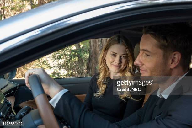 Hell of a Week: Part Two" Episode 412 -- Pictured: Alexandra Brekenridge as Sophie, Justin Hartley as Kevin --
