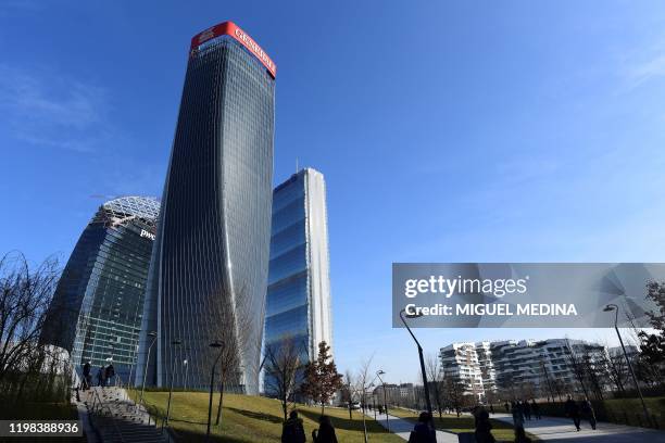 The tower hosting the offices of Italian Insurance company Generali , designed by late Anglo-Iraqi architect Zaha Hadid, the Libeskind tower also...