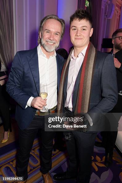 Marcus Wareing and son Jake Wareing attend the GQ Car Awards 2020 in ...