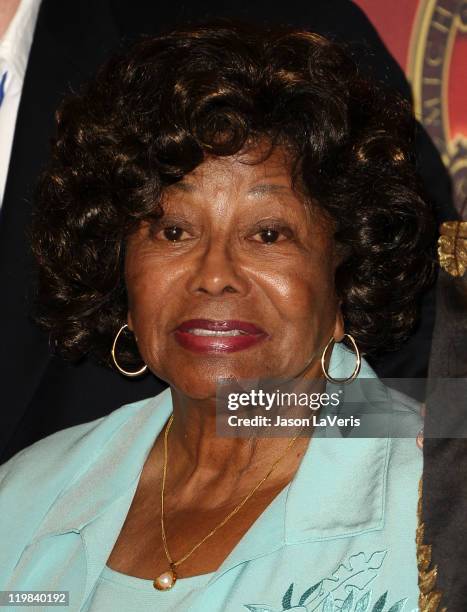 Katherine Jackson attends the Jackson Family press conference at Beverly Hills Hotel on July 25, 2011 in Beverly Hills, California.