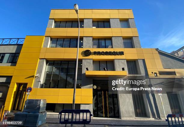 One of the headquarters of the insurance company Prosegur on January 09, 2020 in Madrid, Spain.
