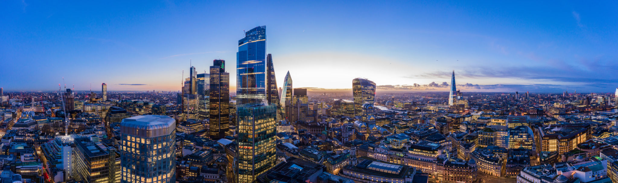 London skyline view