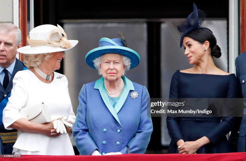 Members Of The Royal Family Attend Events To Mark The Centenary Of The RAF