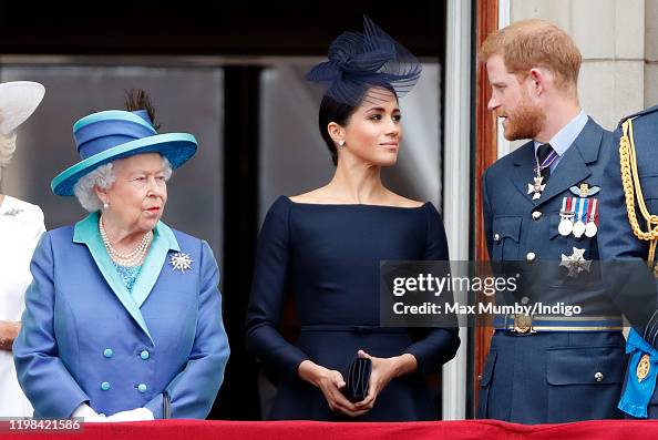 Members Of The Royal Family Attend Events To Mark The Centenary Of The RAF Members Of The Royal Family Attend Events To Mark The Centenary Of The RAF