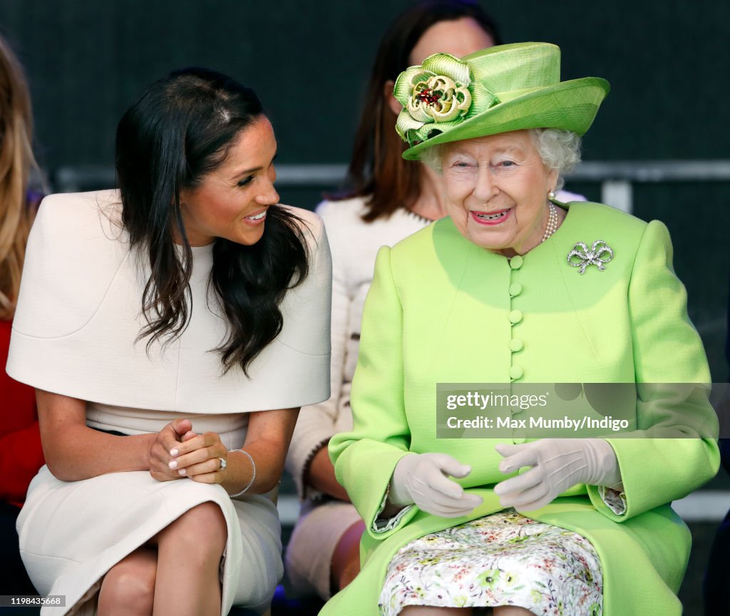 The Duchess Of Sussex Undertakes Her First Official Engagement With Queen Elizabeth II