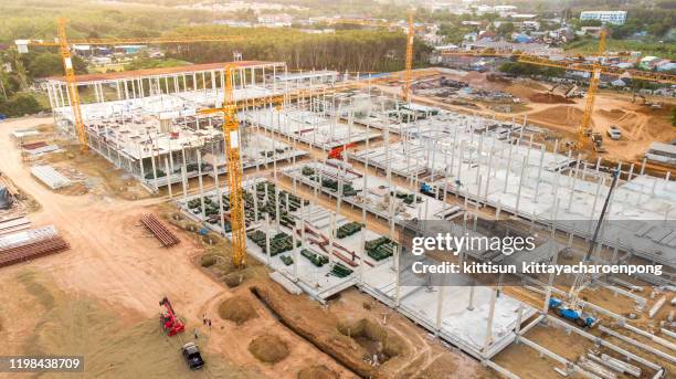 Overhead In Construction Construction Site Overhead Photos and Premium High Res Pictures - Getty ...