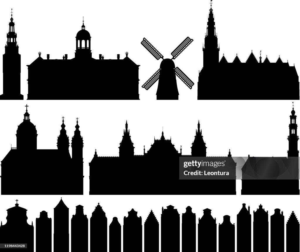 Amsterdam (All Buildings Are Separate and Complete)