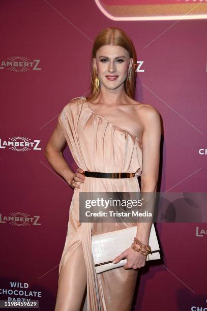 Veit Alex attends the red carpet arrival at Lambertz Monday Night Party 2020 at Alter Wartesaal on February 3, 2020 in Cologne, Germany.