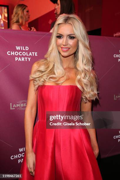 Rosanna Davison, daughter of Chris de Burg, during the Lambertz Monday Night 2020 "Wild Chocolate Party" on February 3, 2020 in Cologne, Germany.