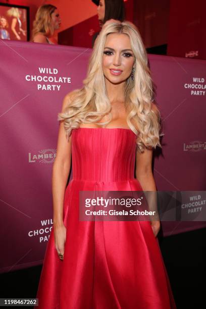 Rosanna Davison, daughter of Chris de Burg, during the Lambertz Monday Night 2020 "Wild Chocolate Party" on February 3, 2020 in Cologne, Germany.