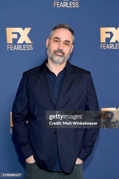 Alex Garland of 'Devs' attends the FX Networks' Star Walk Winter Press Tour 2020 at The Langham Huntington, Pasadena on January 09, 2020 in Pasadena,...