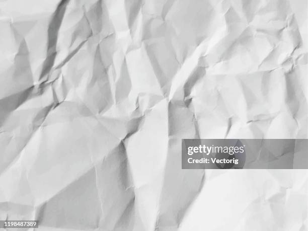 paper texture background - crumpled paper vector stock illustrations
