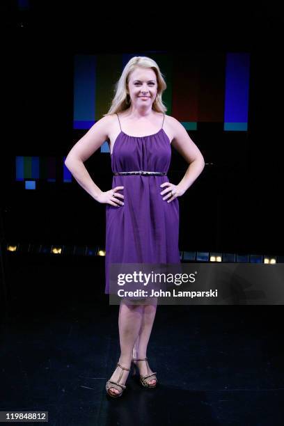 Melissa Joan Hart visits "The Judy Show - My Life as a Sitcom" at DR2 Theater on July 25, 2011 in New York City.