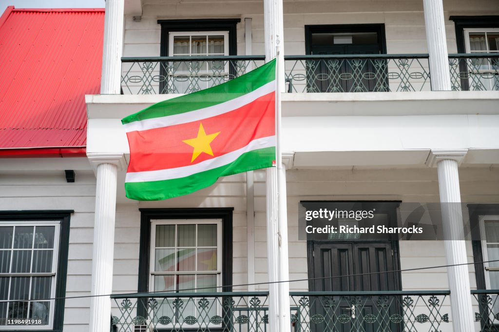 Suriname national flag