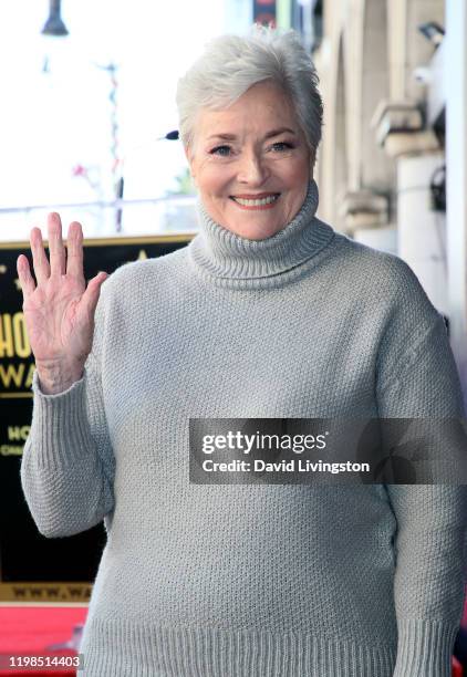 Lee Meriwether attends Burt Ward being honored with a Star on the Hollywood Walk of Fame on January 09, 2020 in Hollywood, California.