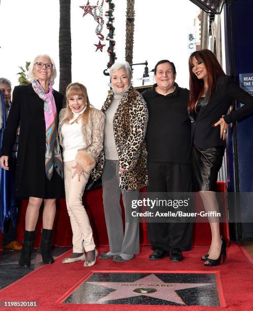 Guest, Terry Moore, Lee Meriwether, Burt Ward and Sharyn Wynters attend the ceremony honoring Burt Ward with a Star on the Hollywood Walk of Fame on...