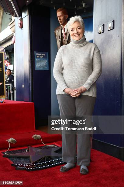 Lee Meriwether attends a Ceremony Honoring Burt Ward With A Star On The Hollywood Walk Of Fame on January 09, 2020 in Hollywood, California.