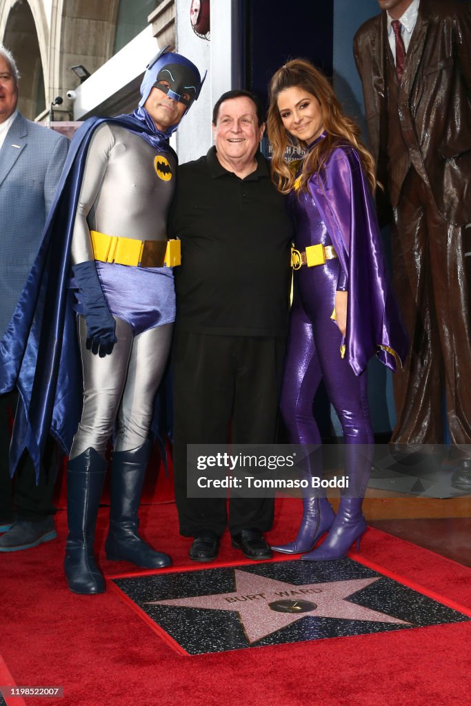 Burt Ward Is Honored With A Star On The Hollywood Walk Of Fame