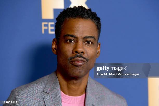 Chris Rock of 'Fargo' attends the FX Networks' Star Walk Winter Press Tour 2020 at The Langham Huntington, Pasadena on January 09, 2020 in Pasadena,...