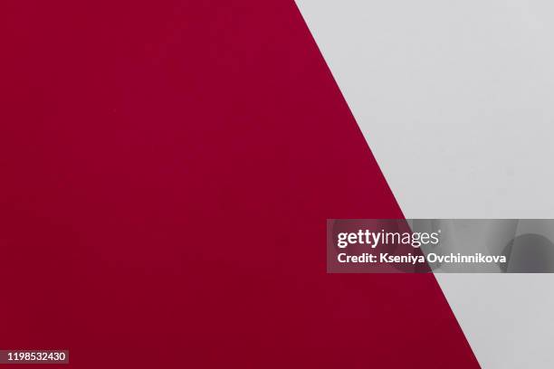 concept of color cards on white background two colors gray and burgundy isolate on white background. - two color gradient stock pictures, royalty-free photos & images