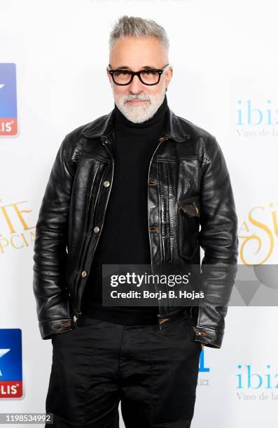 Spanish Chef Sergi Arola attends 'La suite nupcial' premiere at Kinepolis on January 09, 2020 in Madrid, Spain.