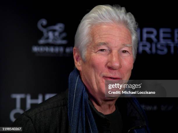 Richard Gere attends the IFC And The Cinema Society Host A Screening Of "Three Christs" at Regal Essex Crossing on January 09, 2020 in New York City.