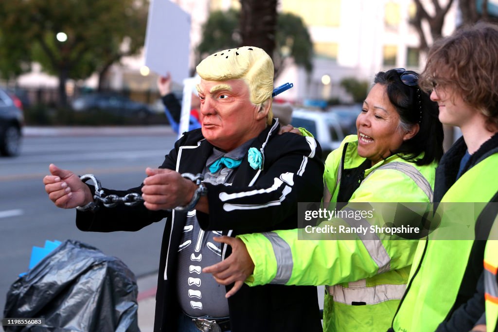 "No War With Iran" Activists Demonstrate In Riverside, California