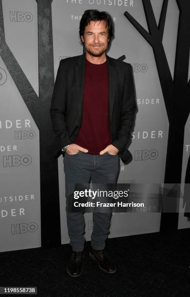 Jason Bateman attends the Premiere Of HBO's "The Outsider" at DGA Theater on January 09, 2020 in Los Angeles, California.