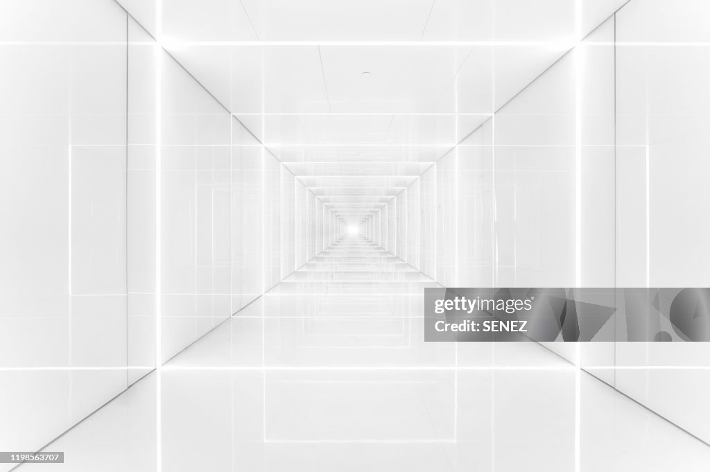 3D Abstract Architecture Background