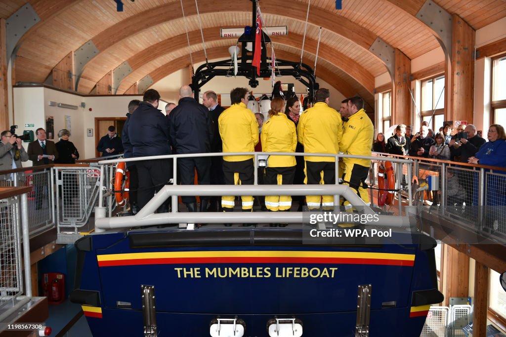 The Duke And Duchess Of Cambridge Visit South Wales