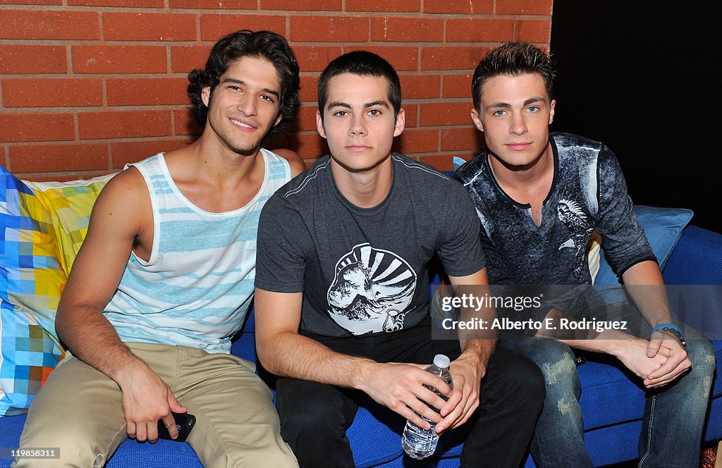 Cast Of MTV's "Teen Wolf" Live Chat At Cambio Studios