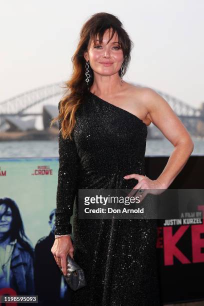 Essie Davis attends a special screening of True History of the Kelly Gang on January 10, 2020 in Sydney, Australia.