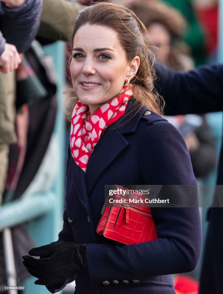 The Duke And Duchess Of Cambridge Visit South Wales