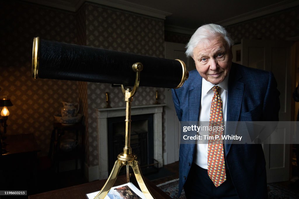 Sir David Attenborough Opens The Turner And The Thames Exhibition