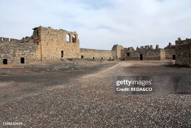 Qasr Azraq. Desert castles. Jordan. Middle East.