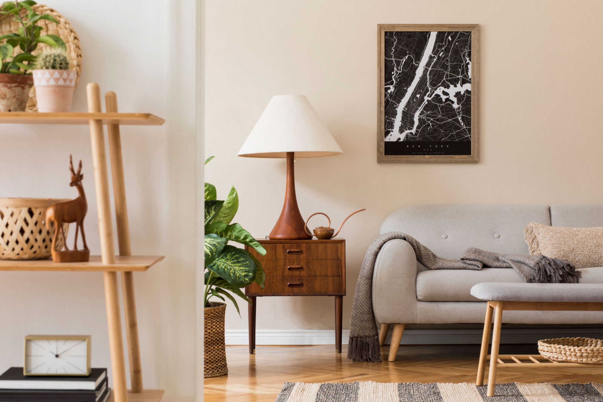 home staging living room