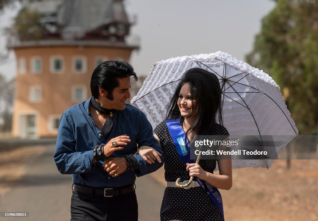 Elvis Fans Attend The 2020 Parkes Elvis Festival