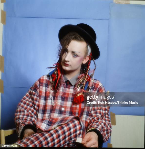 Boy George of Culture Club in Tokyo, Japan, circa June 1983.