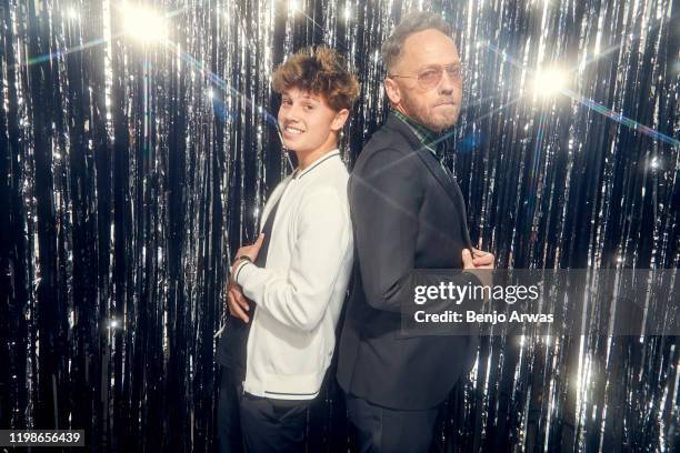 Hip-hop artist TobyMac with his son Truett attend the 62nd Annual Grammy Awards at Staples Center on January 26, 2020 in Los Angeles, CA.