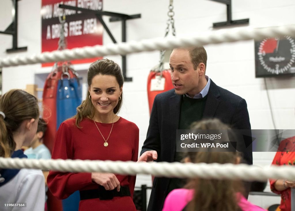 The Duke And Duchess Of Cambridge Visit South Wales