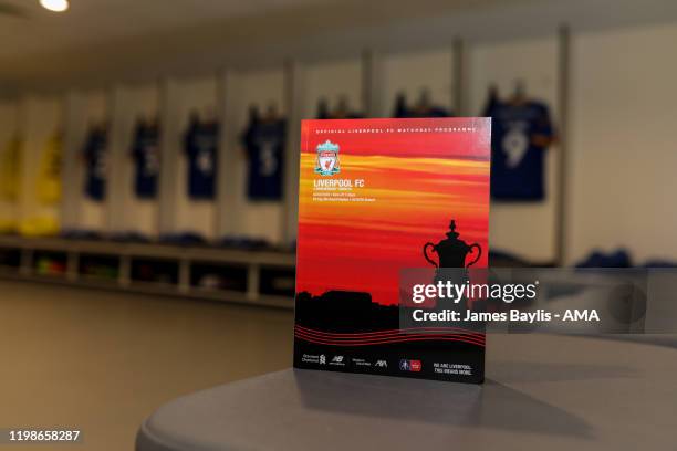 Liverpool Math Day Programme Anfield Matchday Programme Photos and Premium High Res Pictures - Getty ...