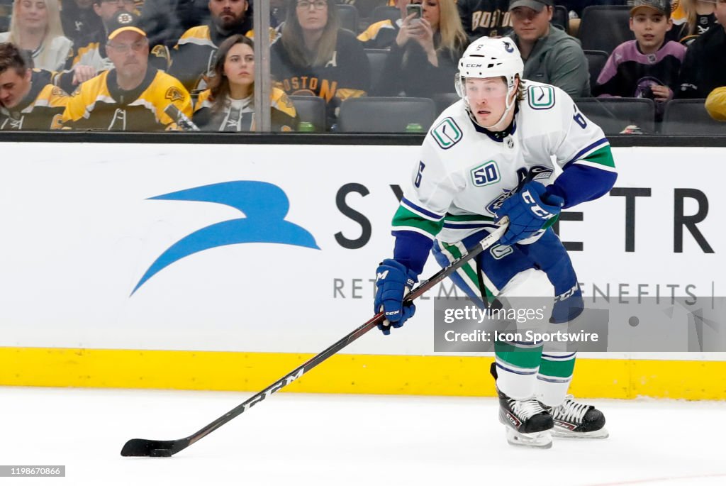 NHL: FEB 04 Canucks at Bruins