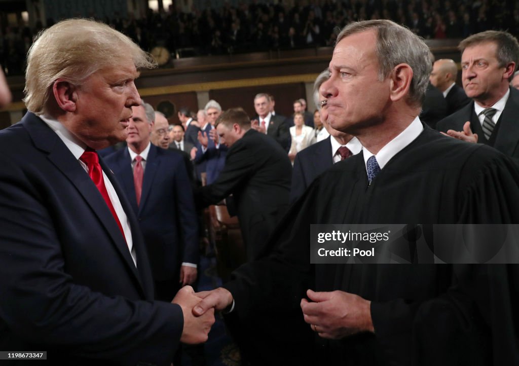 President Trump Gives State Of The Union Address