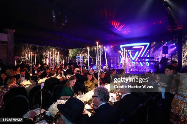 Details during the amfAR Gala Mexico City 2020 on February 04, 2020 in Mexico City, Mexico.