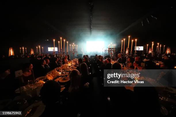 Atmosphere during the amfAR Gala Mexico City 2020 on February 04, 2020 in Mexico City, Mexico.